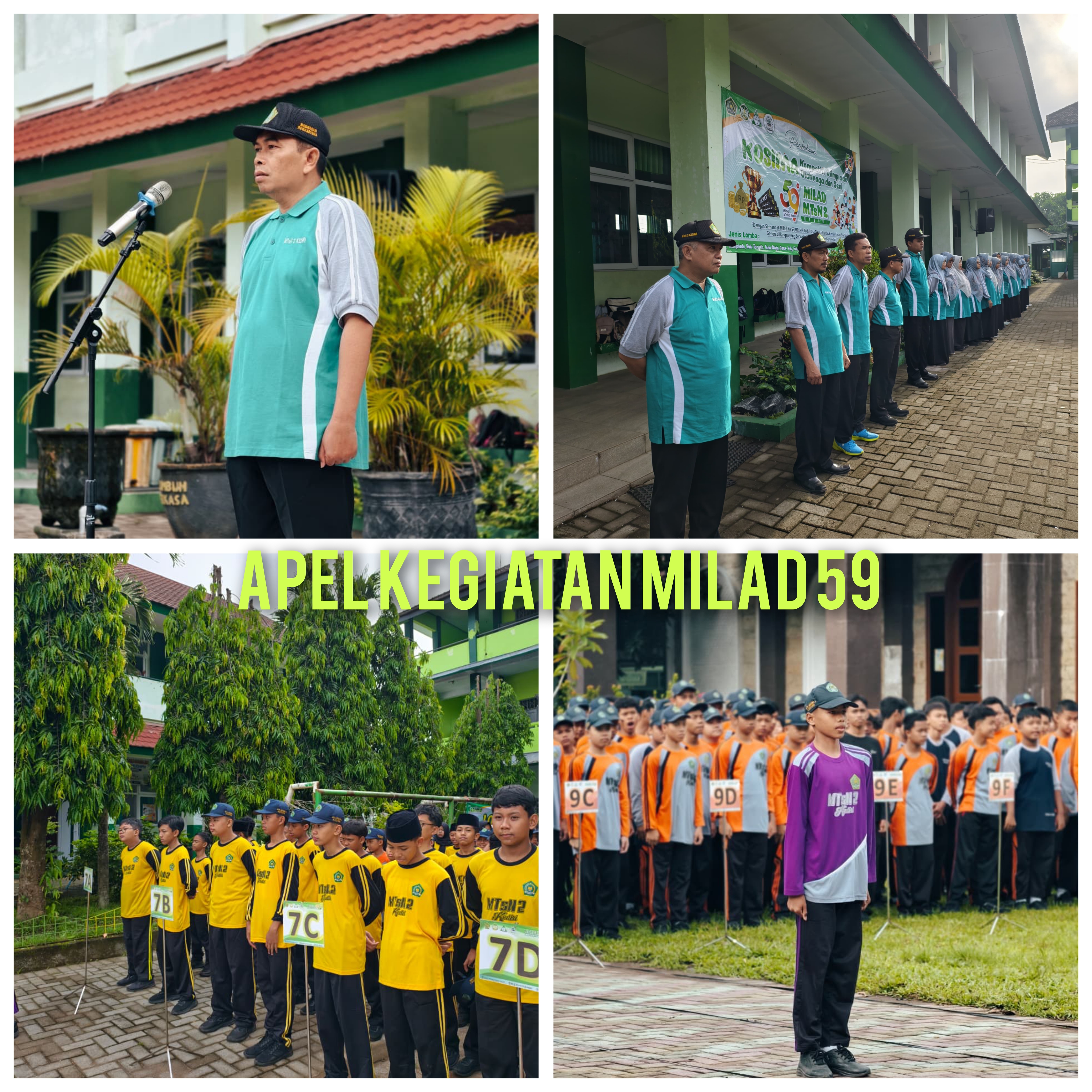 APEL PEMBUKAAN KEGIATAN MILAD 59