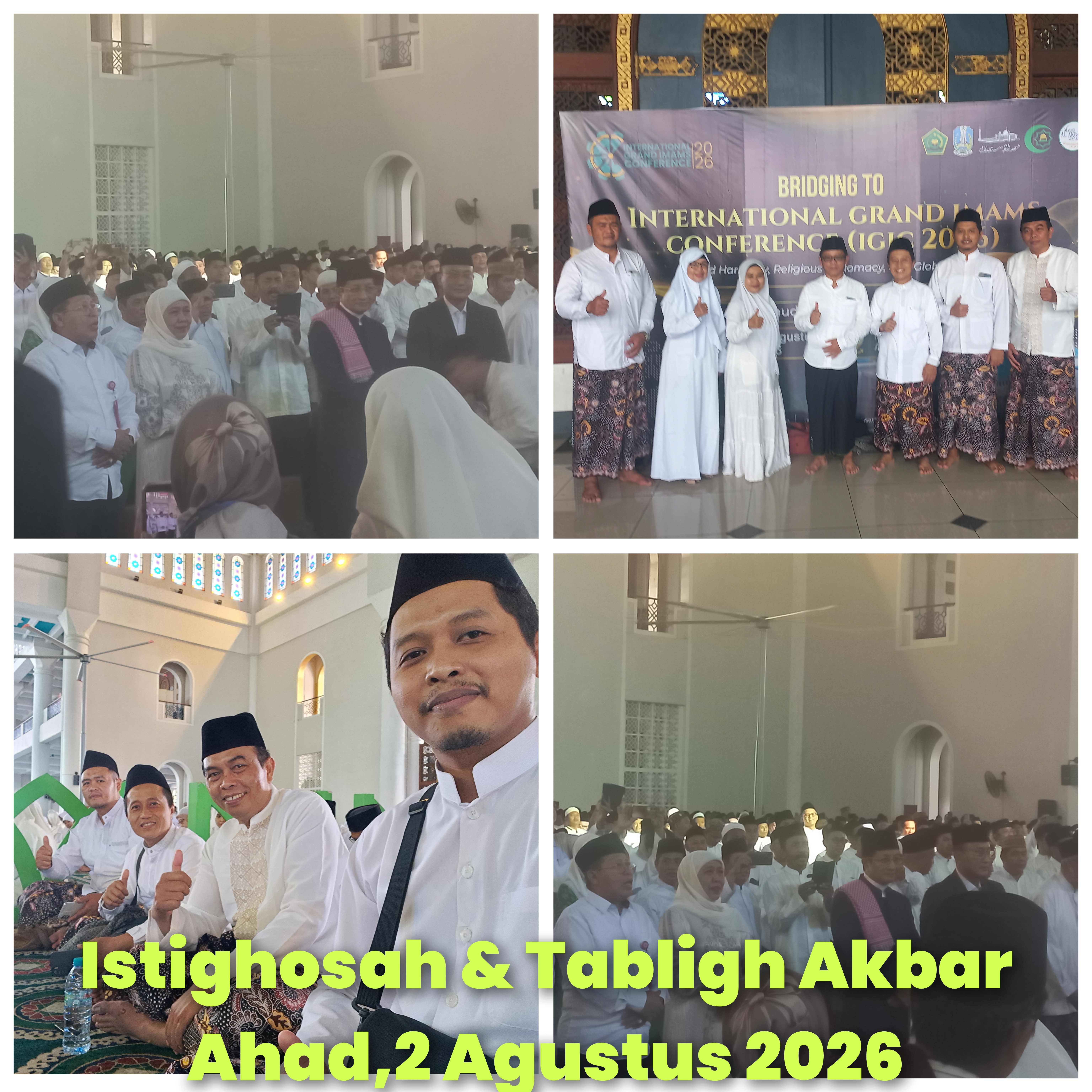 MTsN 2 Kediri Sukseskan Istighosah dan Tabligh Akbar Kementerian Agama Provinsi Jawa Timur