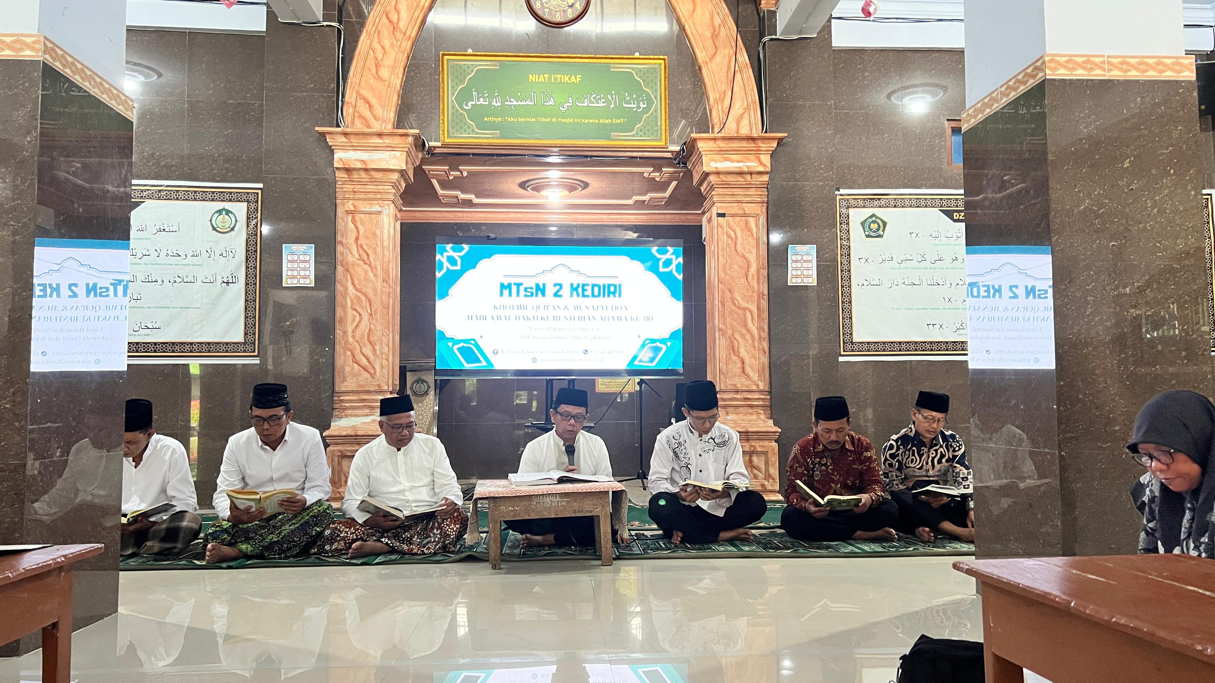 KHOTMIL QUR'AN HAB KEMENAG KE 80