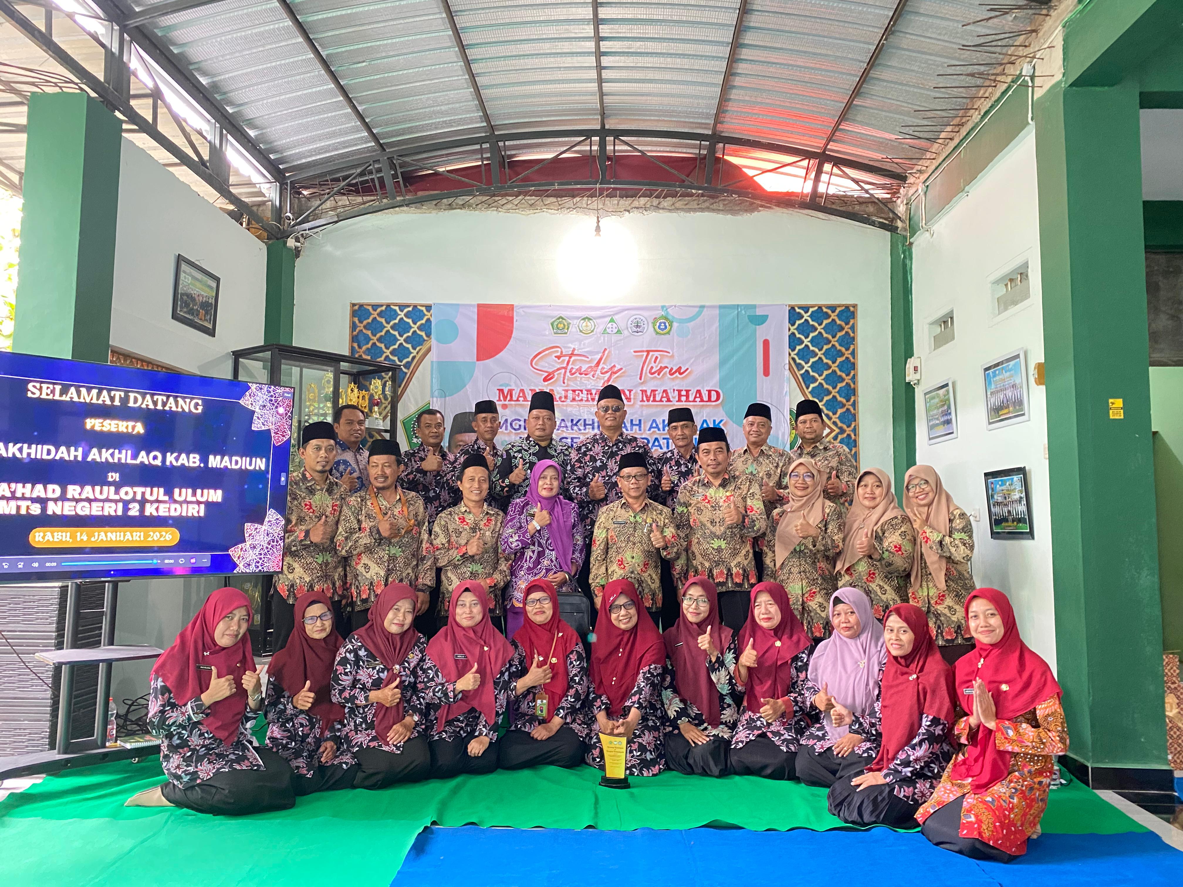 STUDI TIRU MGMP AKIDAH AKHLAK MTs SE KAB. MADIUN KE MTSN 2 KEDIRI