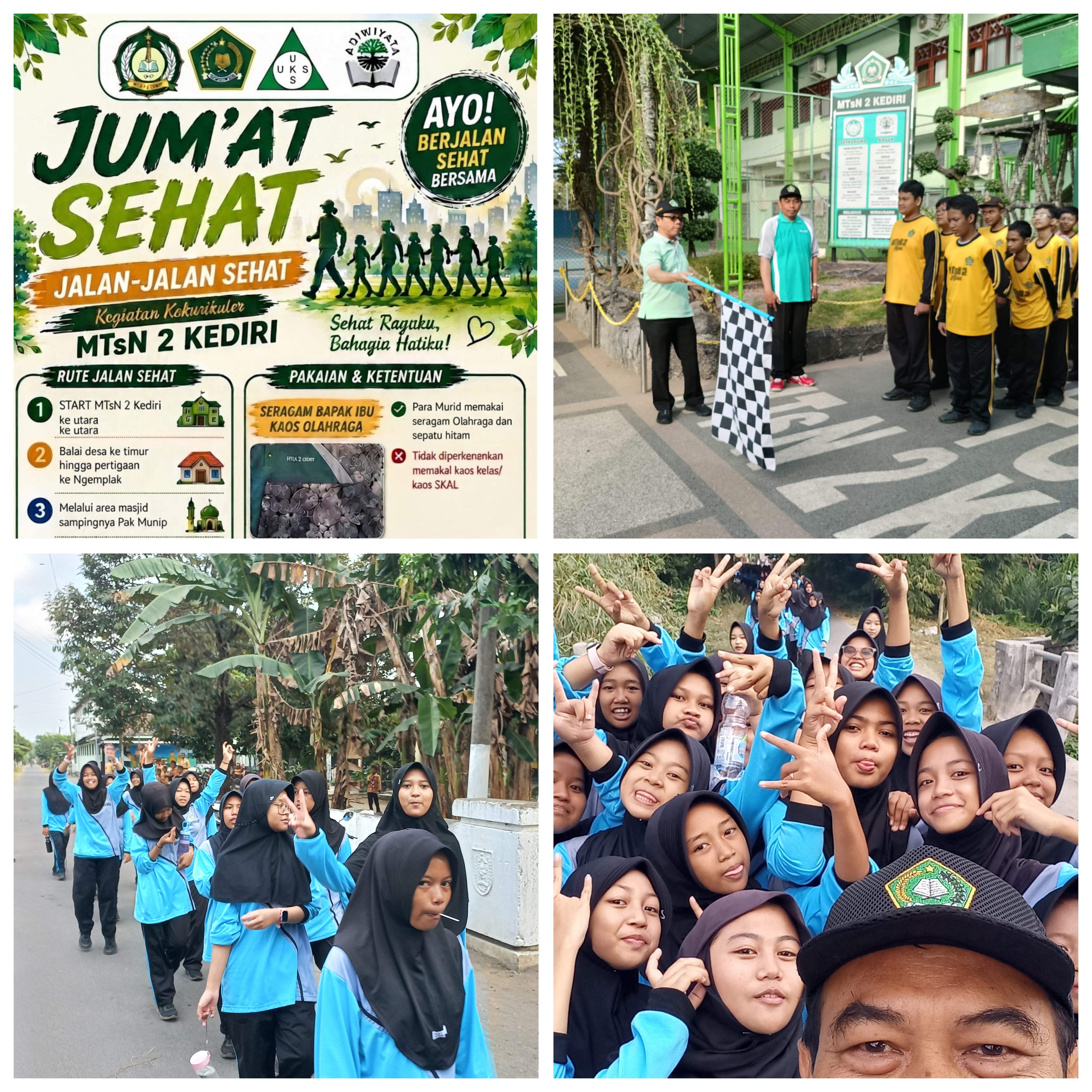 JUMAT SEHAT MTsN 2 KEDIRI