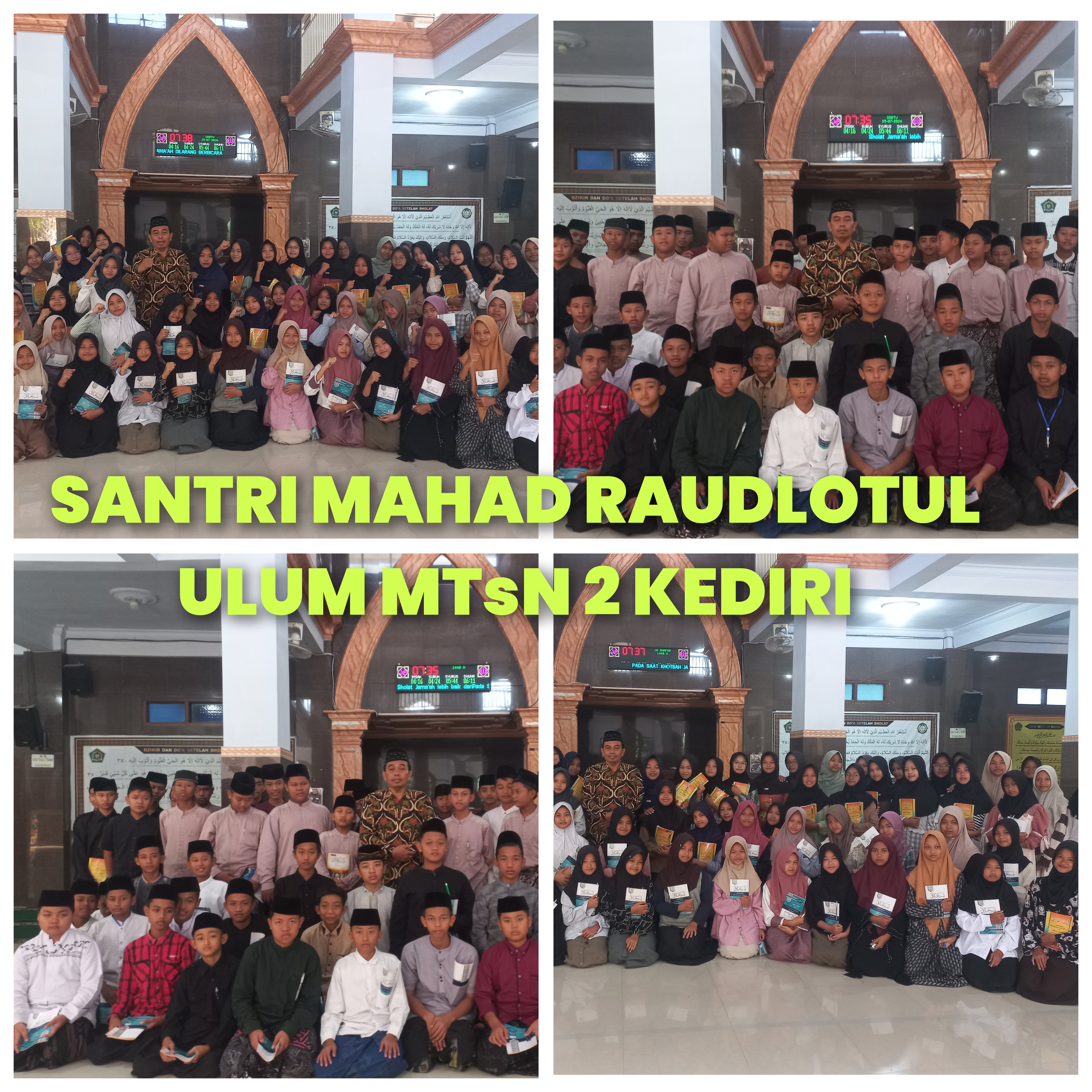 SANTRI MAHAD RAUDLOTUL ULUM